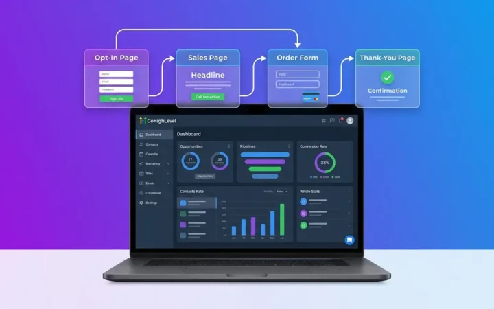 How to Create Funnels in GoHighLevel: Step-by-Step